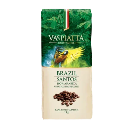 Kawa ziarnista Vaspiatta Brazil Santos 1kg